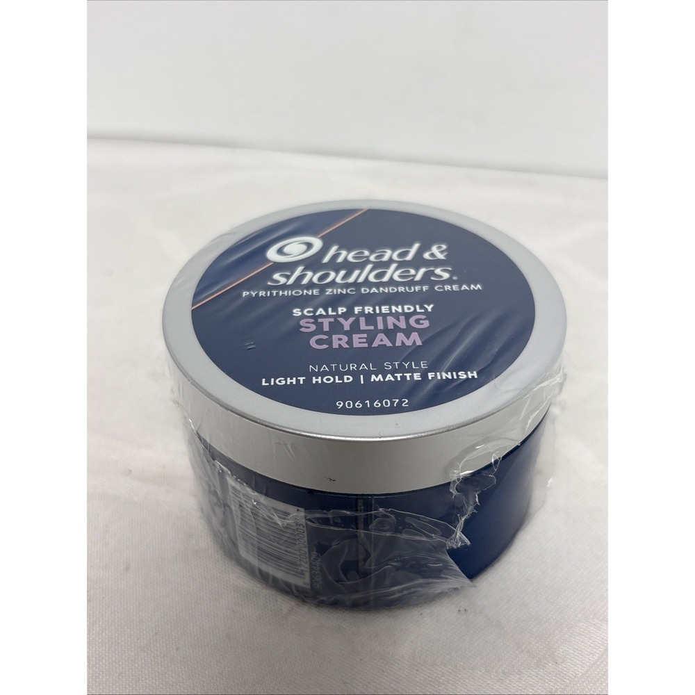 Head & Shoulders Anti-Dandruff Styling Cream Light Hold Matte Finish 3 oz New